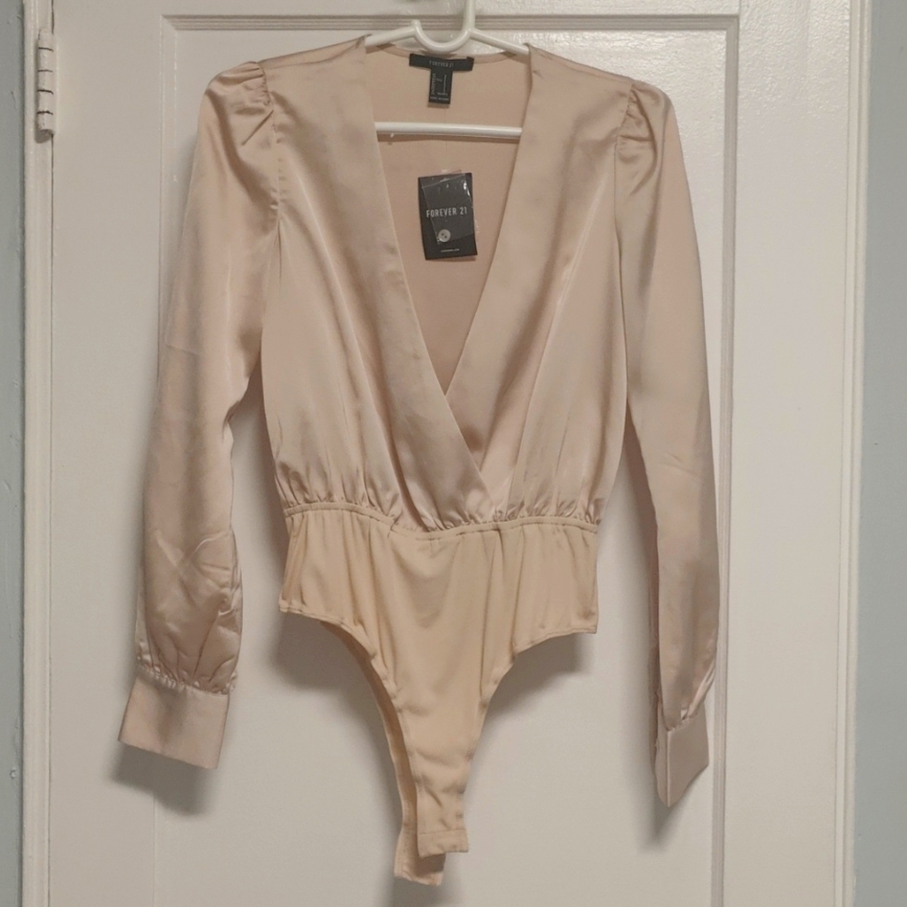 Satin feel bodysuit